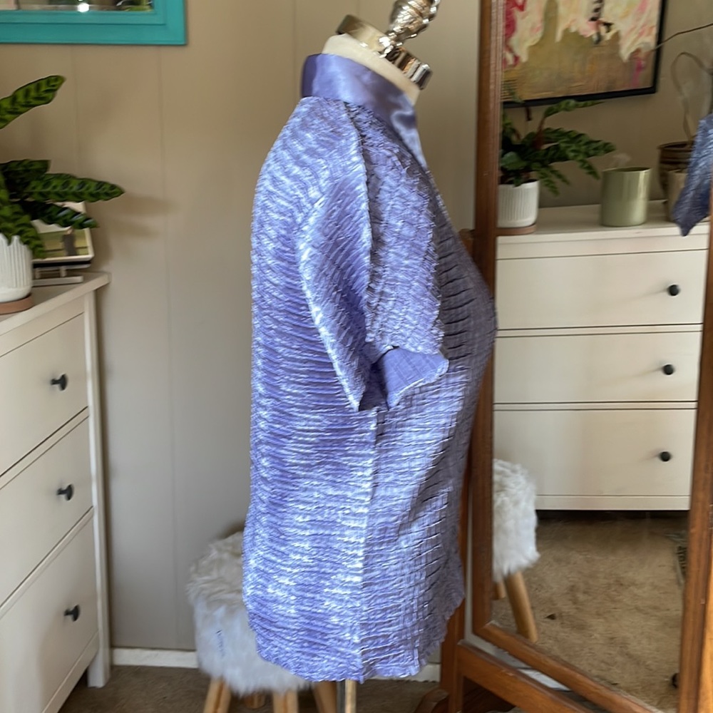 Violet Button Down - image 5